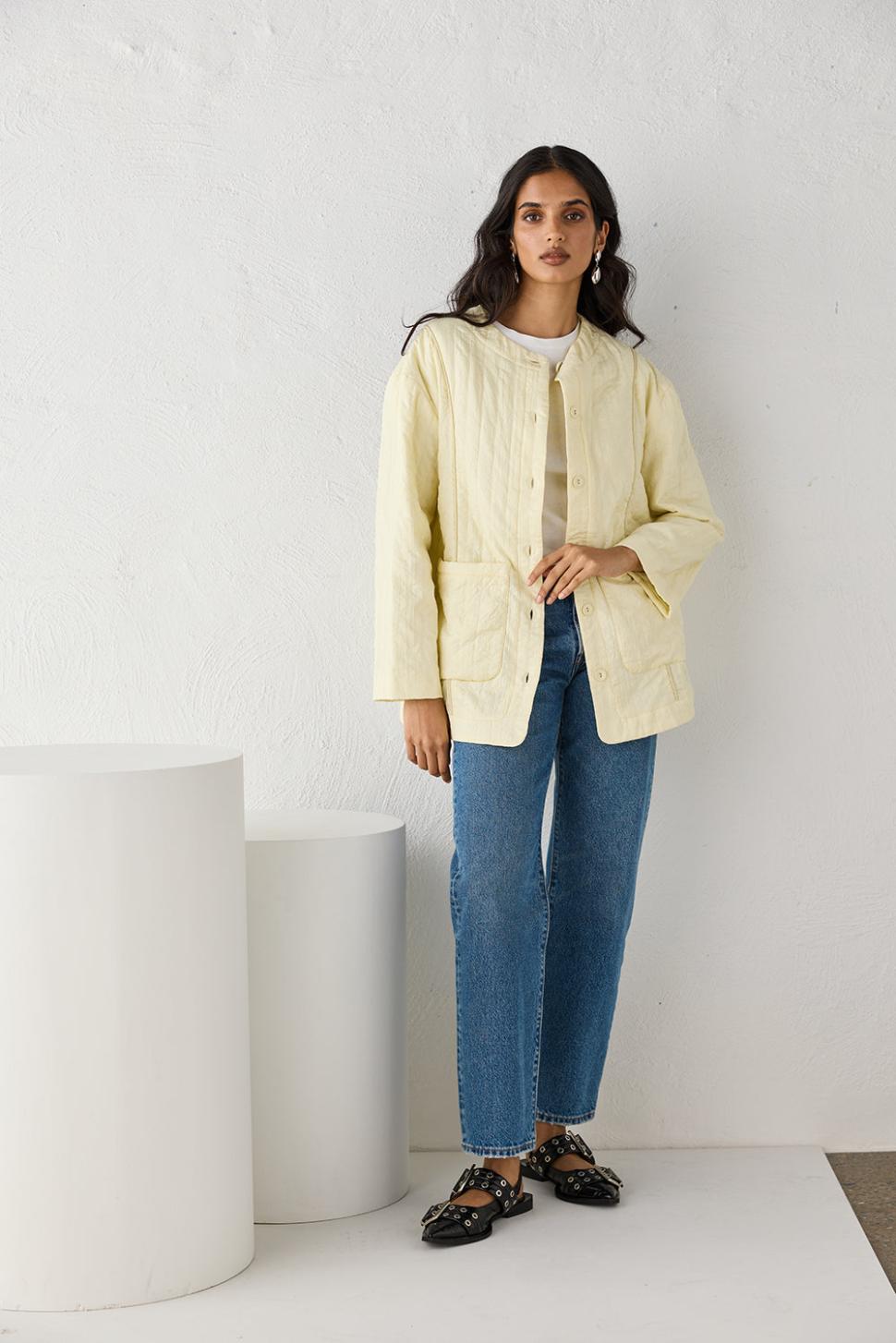 VRG GRL Jackets/Coats | Women Mona Jacket Butter