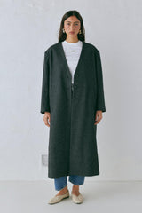VRG GRL Jackets/Coats | Women Vale Trench Coat Charcoal