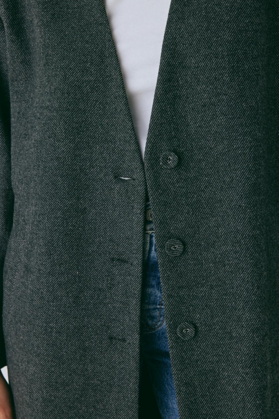 VRG GRL Jackets/Coats | Women Vale Trench Coat Charcoal