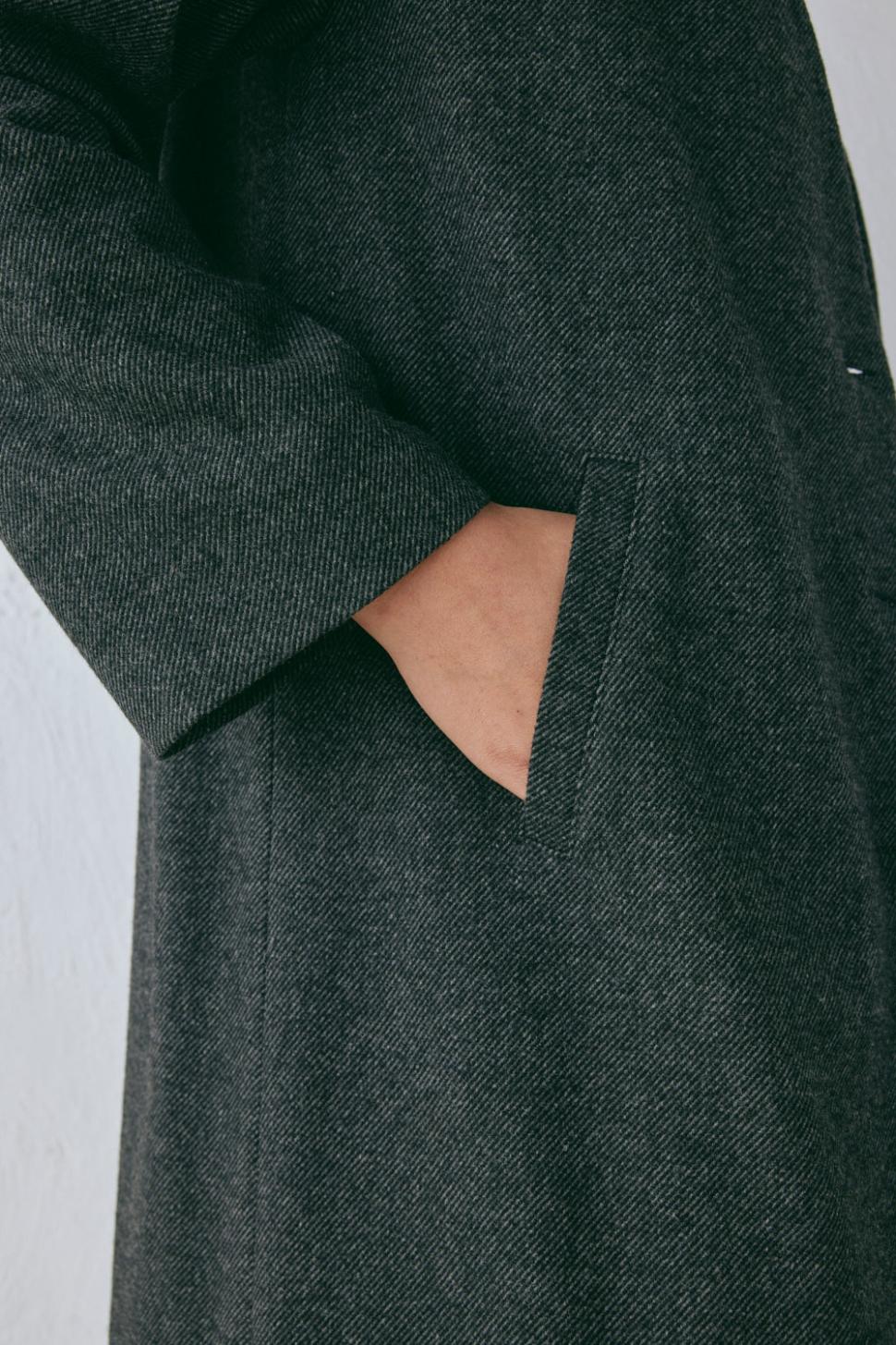 VRG GRL Jackets/Coats | Women Vale Trench Coat Charcoal