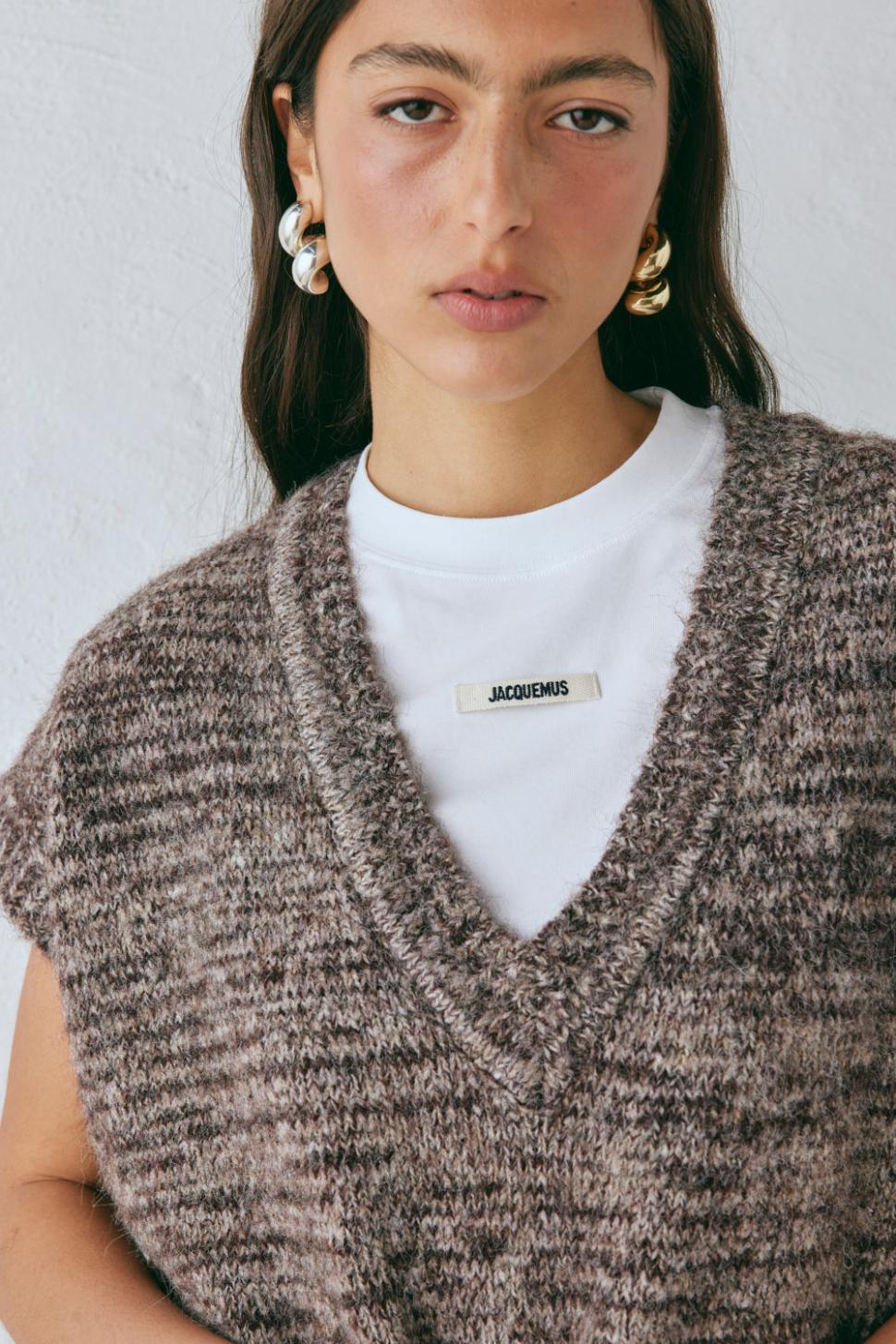 VRG GRL Jumpers/Sweaters | Women Anita Knit Tunic Vest Marle