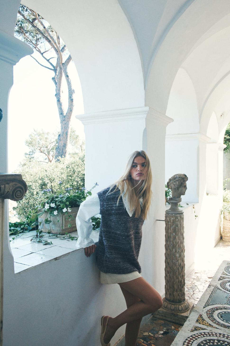 VRG GRL Jumpers/Sweaters | Women Anita Knit Tunic Vest Marle