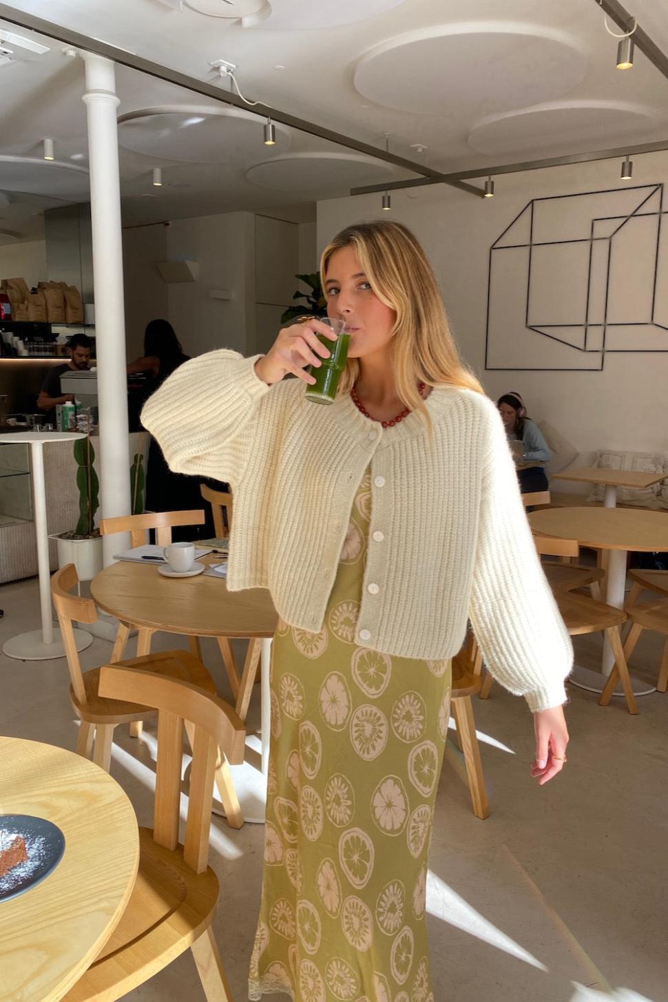 VRG GRL Jumpers/Sweaters | Women Elsie Knit Cardigan Cream