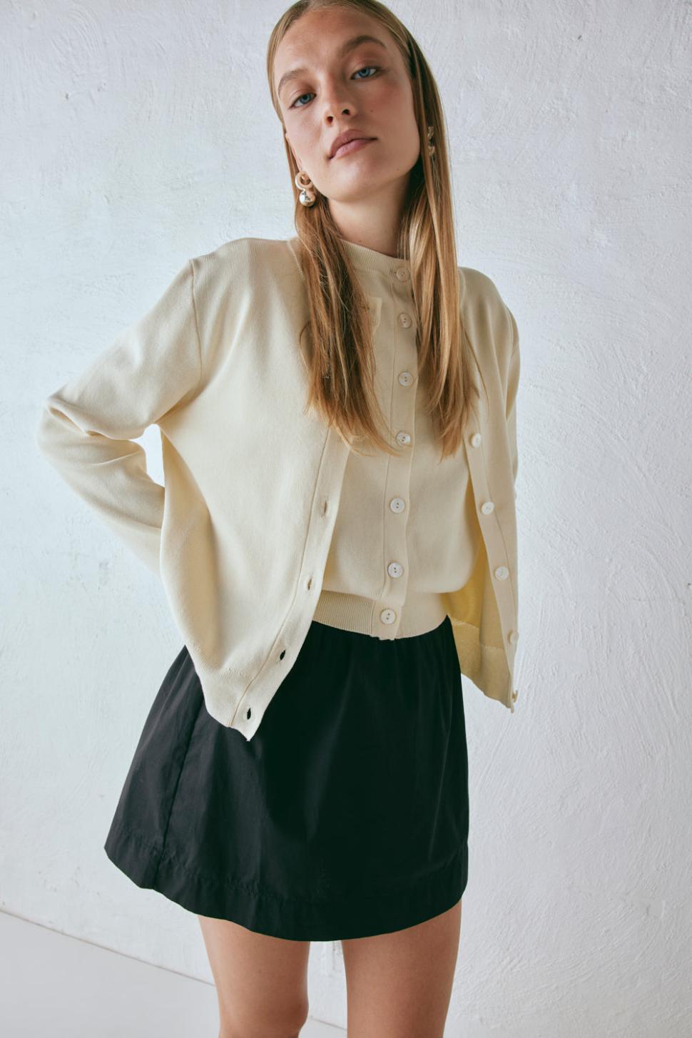 VRG GRL Jumpers/Sweaters | Women Evie Knit Cardigan Cream