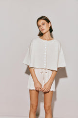 VRG GRL Jumpers/Sweaters | Women Hailey Knit Cardigan Oyster