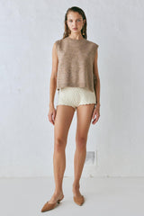 VRG GRL Jumpers/Sweaters | Women Molly Knit Vest Taupe