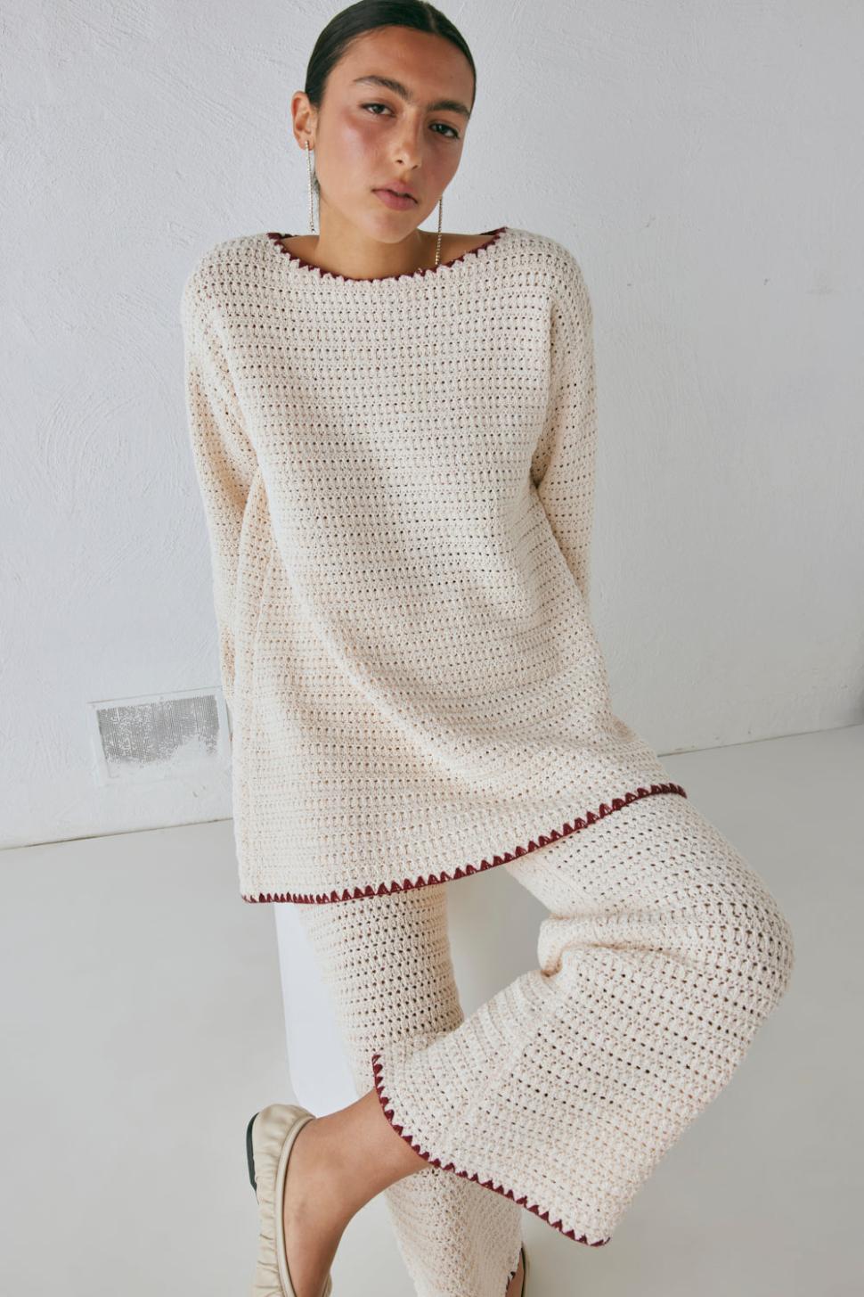 VRG GRL Jumpers/Sweaters | Women Stella Knit Tunic Cream