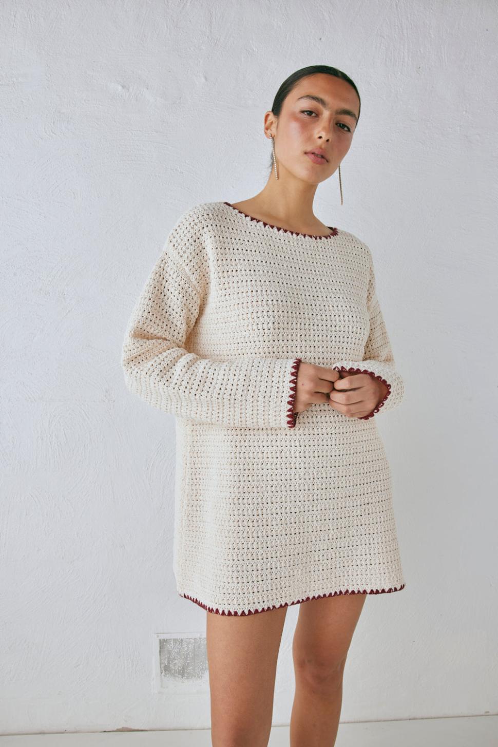 VRG GRL Jumpers/Sweaters | Women Stella Knit Tunic Cream