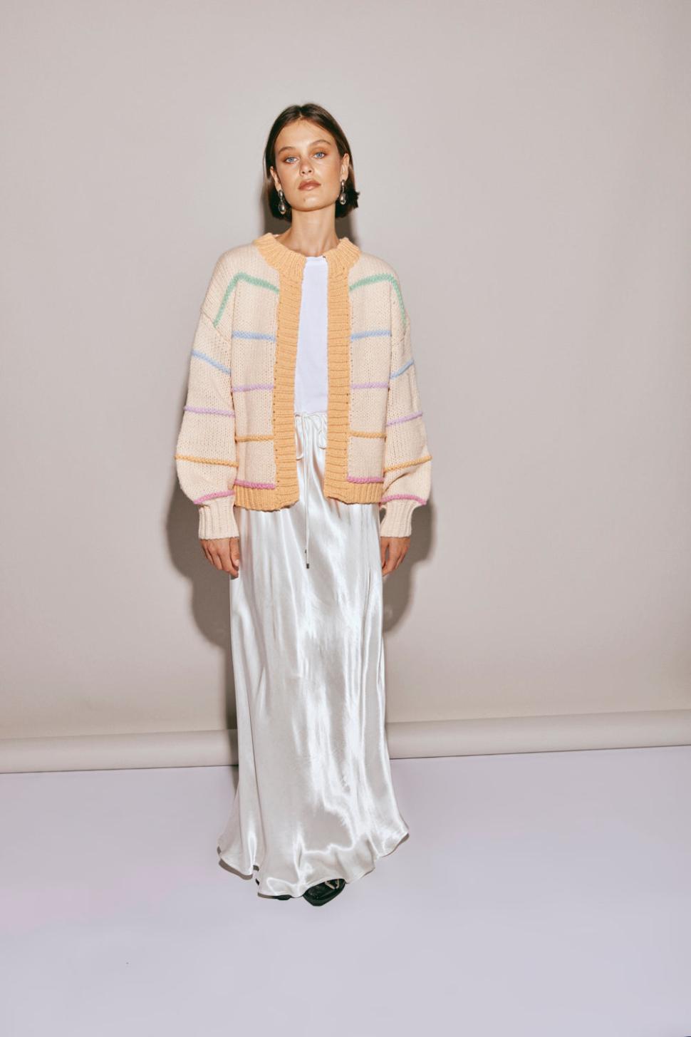 VRG GRL Jumpers/Sweaters | Women Vera Cardigan Apricot