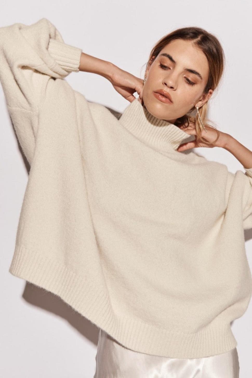 VRG GRL Jumpers/Sweaters | Women Yumi Knit Jumper Cream