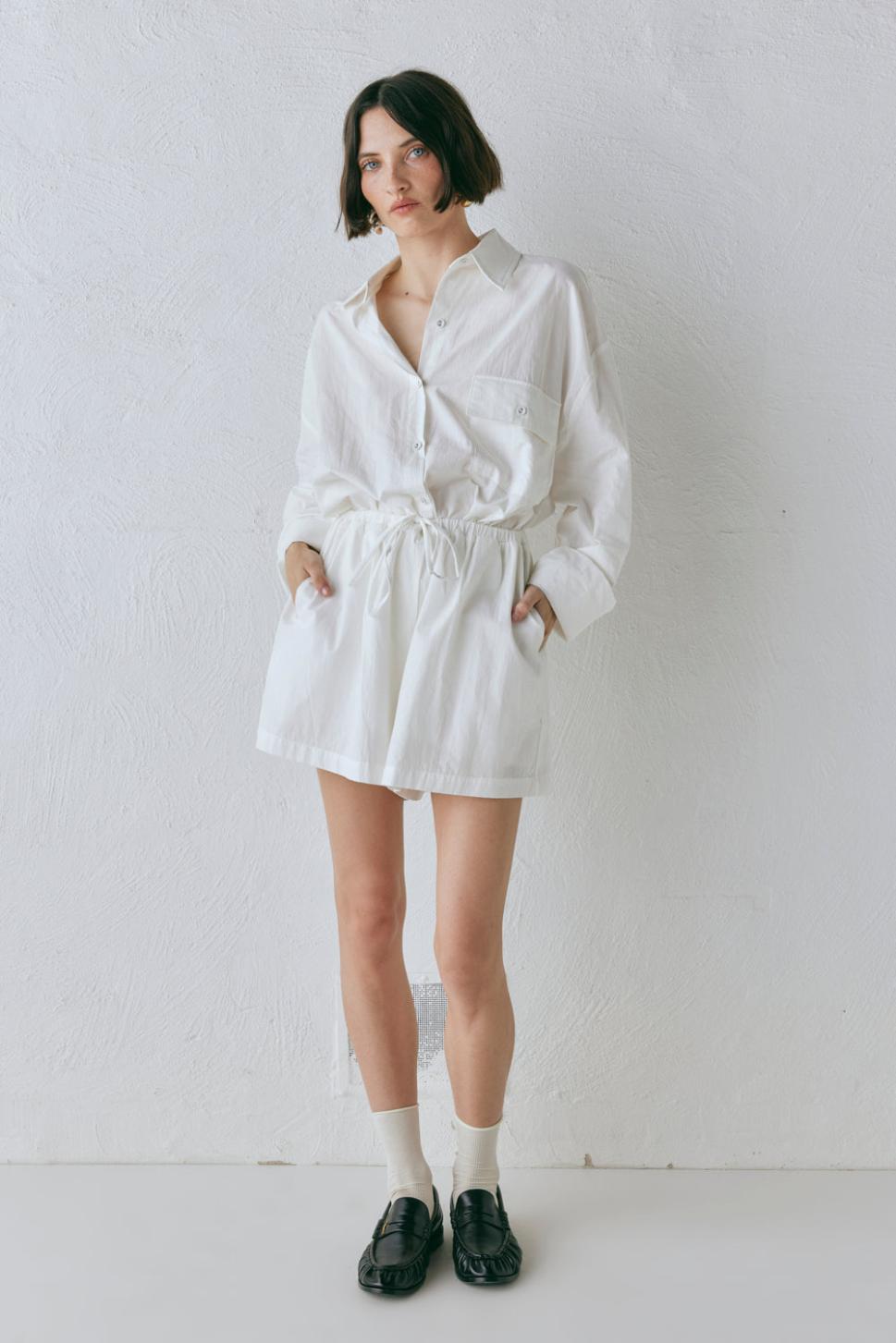 VRG GRL Long Sleeve | Women June Shirt White