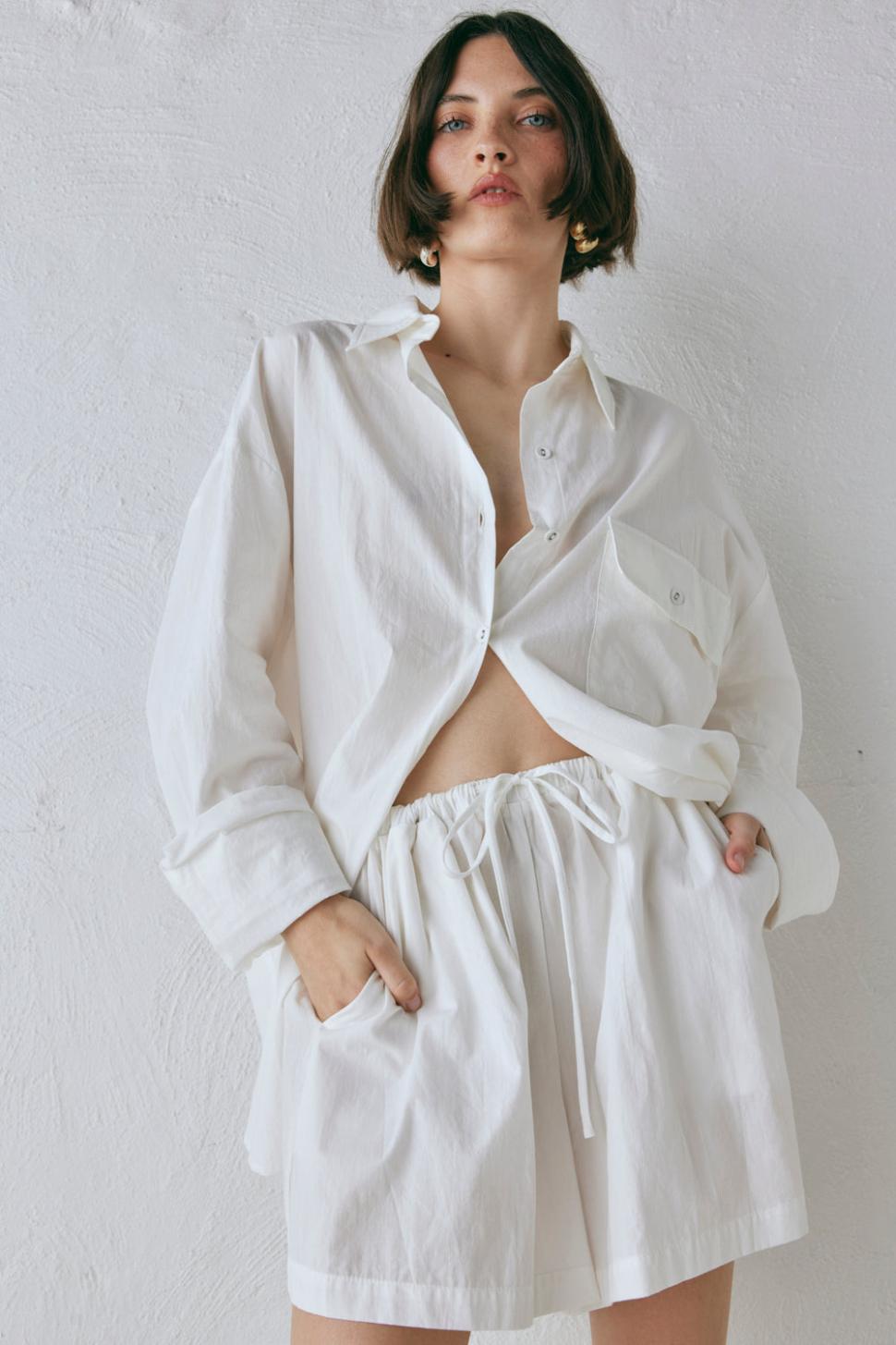 VRG GRL Long Sleeve | Women June Shirt White