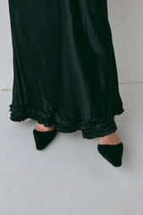 VRG GRL Midi/Maxi Dresses | Women Alber Satin Maxi Dress Black