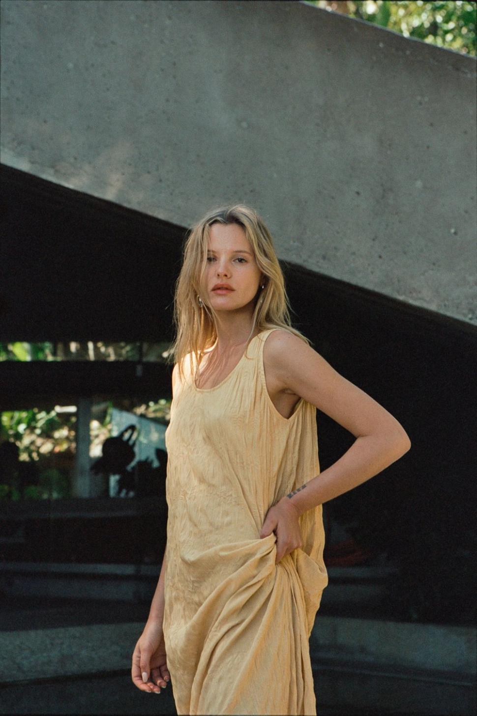 VRG GRL Midi/Maxi Dresses | Women Cate Smock Midi Dress Butter