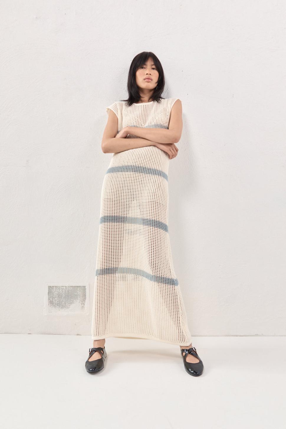 VRG GRL Midi/Maxi Dresses | Women Elea Knit Maxi Dress Stripe