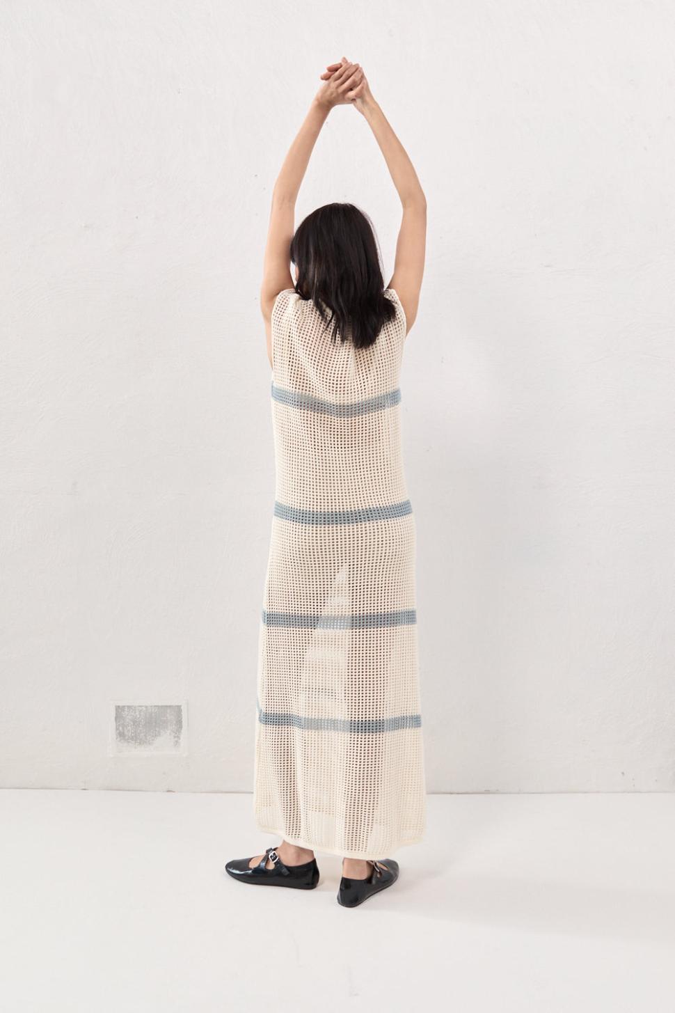VRG GRL Midi/Maxi Dresses | Women Elea Knit Maxi Dress Stripe