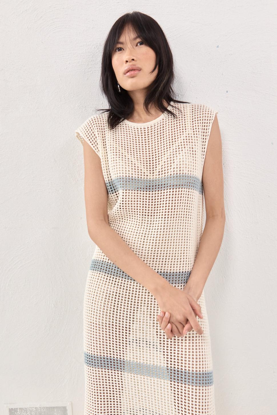 VRG GRL Midi/Maxi Dresses | Women Elea Knit Maxi Dress Stripe