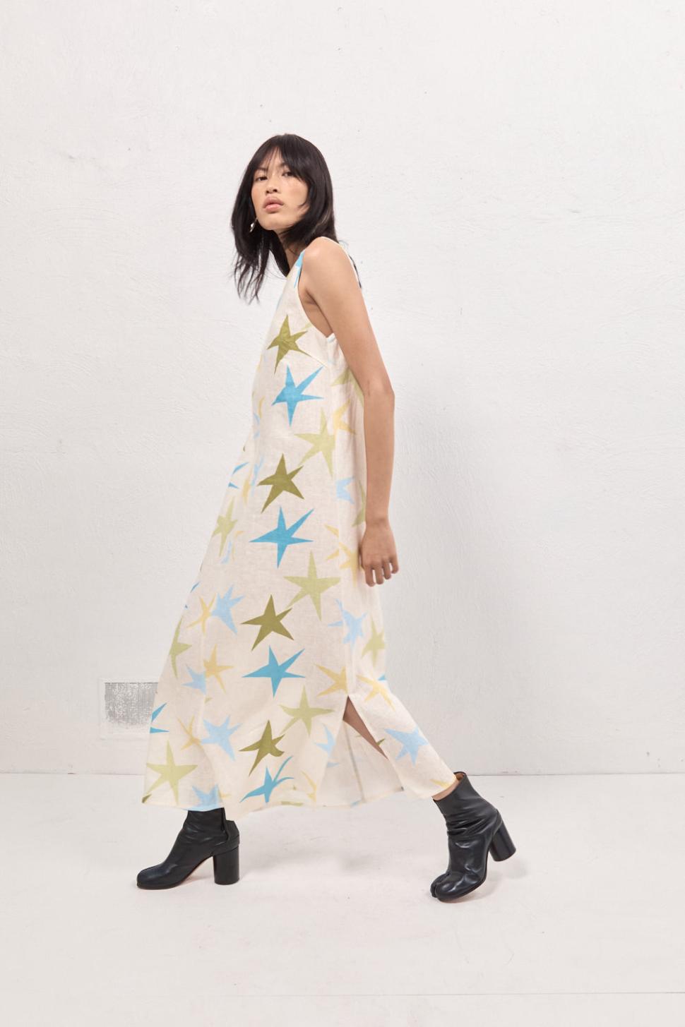 VRG GRL Midi/Maxi Dresses | Women Ines Linen Maxi Dress Star