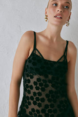 VRG GRL Midi/Maxi Dresses | Women Iris Bias Cut Maxi Dress Black