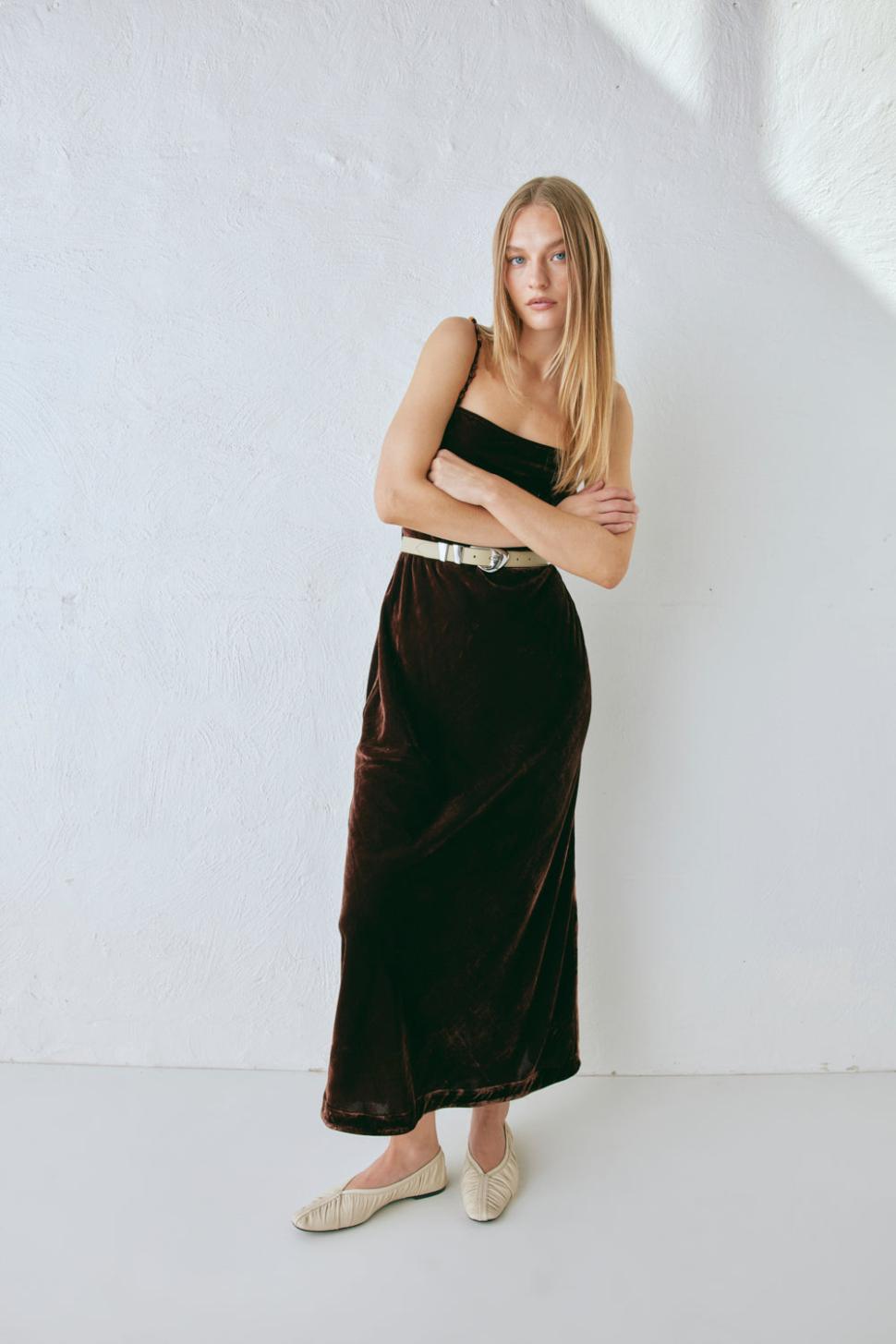 VRG GRL Midi/Maxi Dresses | Women Jade Midi Dress Coffee
