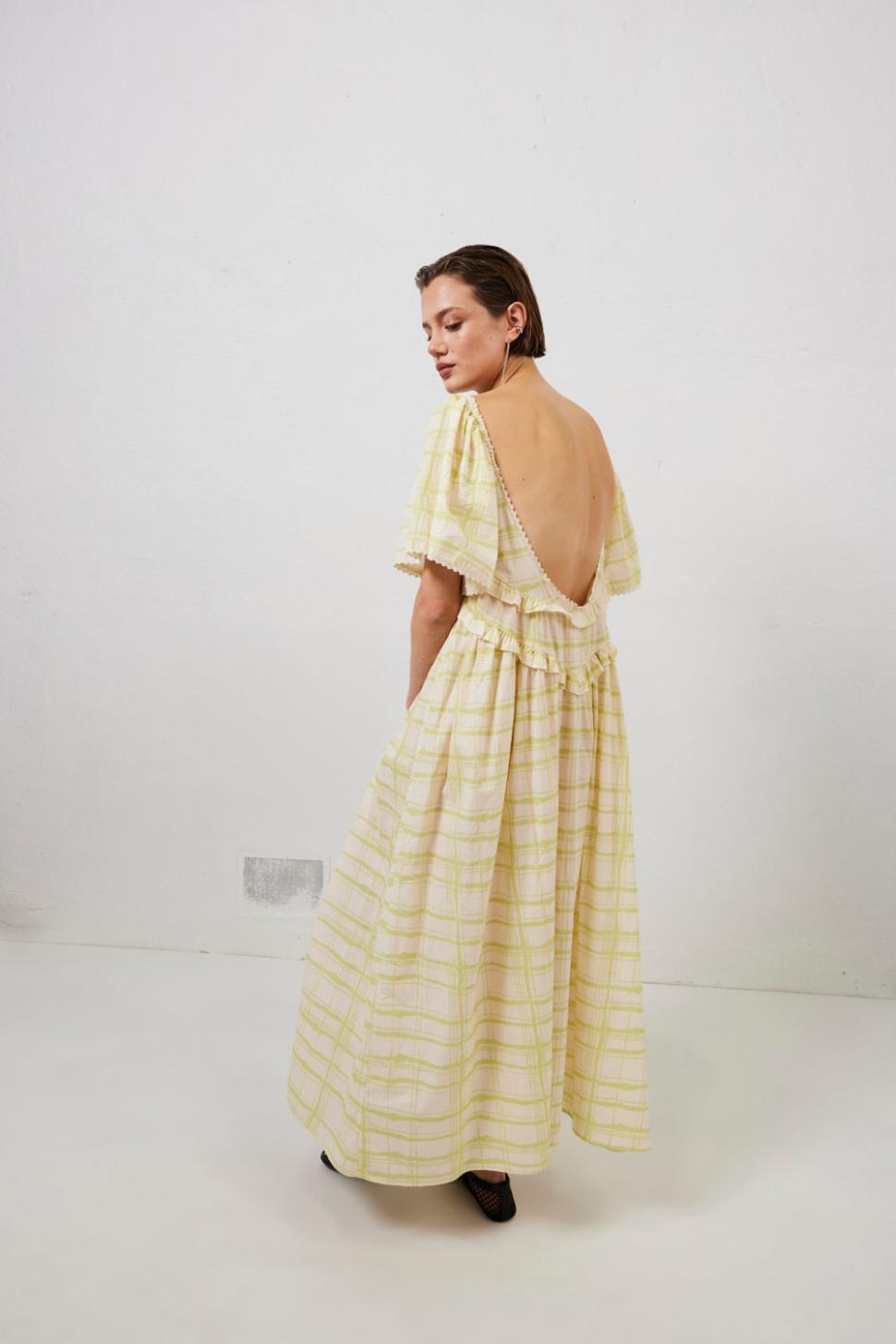 VRG GRL Midi/Maxi Dresses | Women La Prairie Smock Midi Dress Check