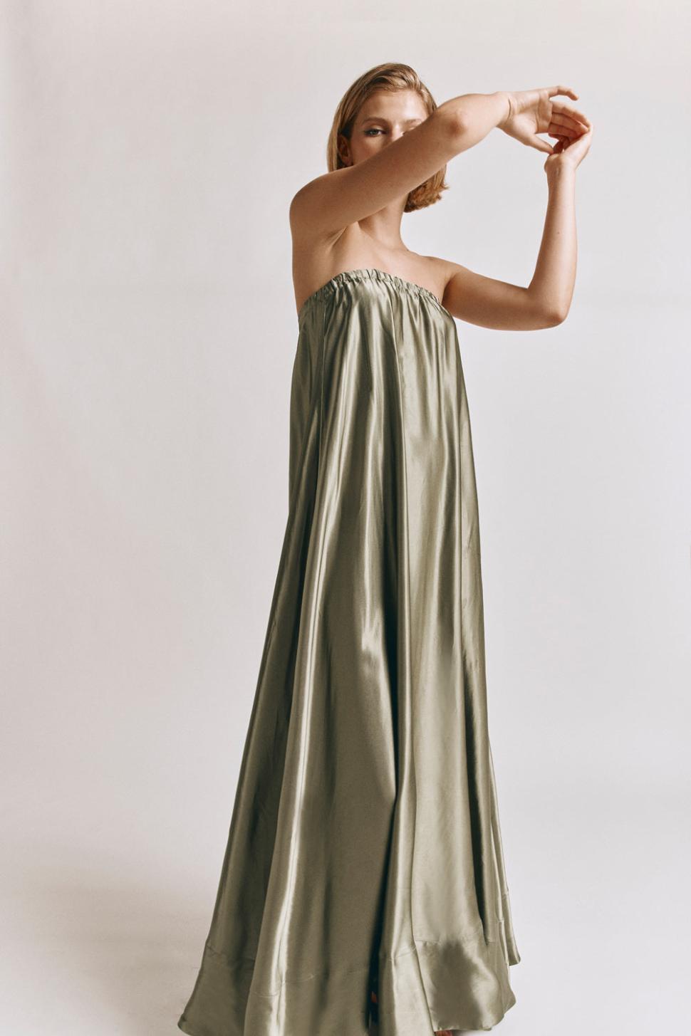 VRG GRL Midi/Maxi Dresses | Women Lenni Maxi Dress Olive