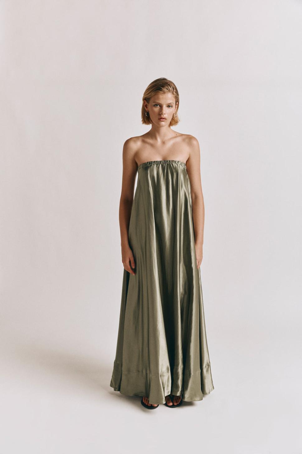 VRG GRL Midi/Maxi Dresses | Women Lenni Maxi Dress Olive