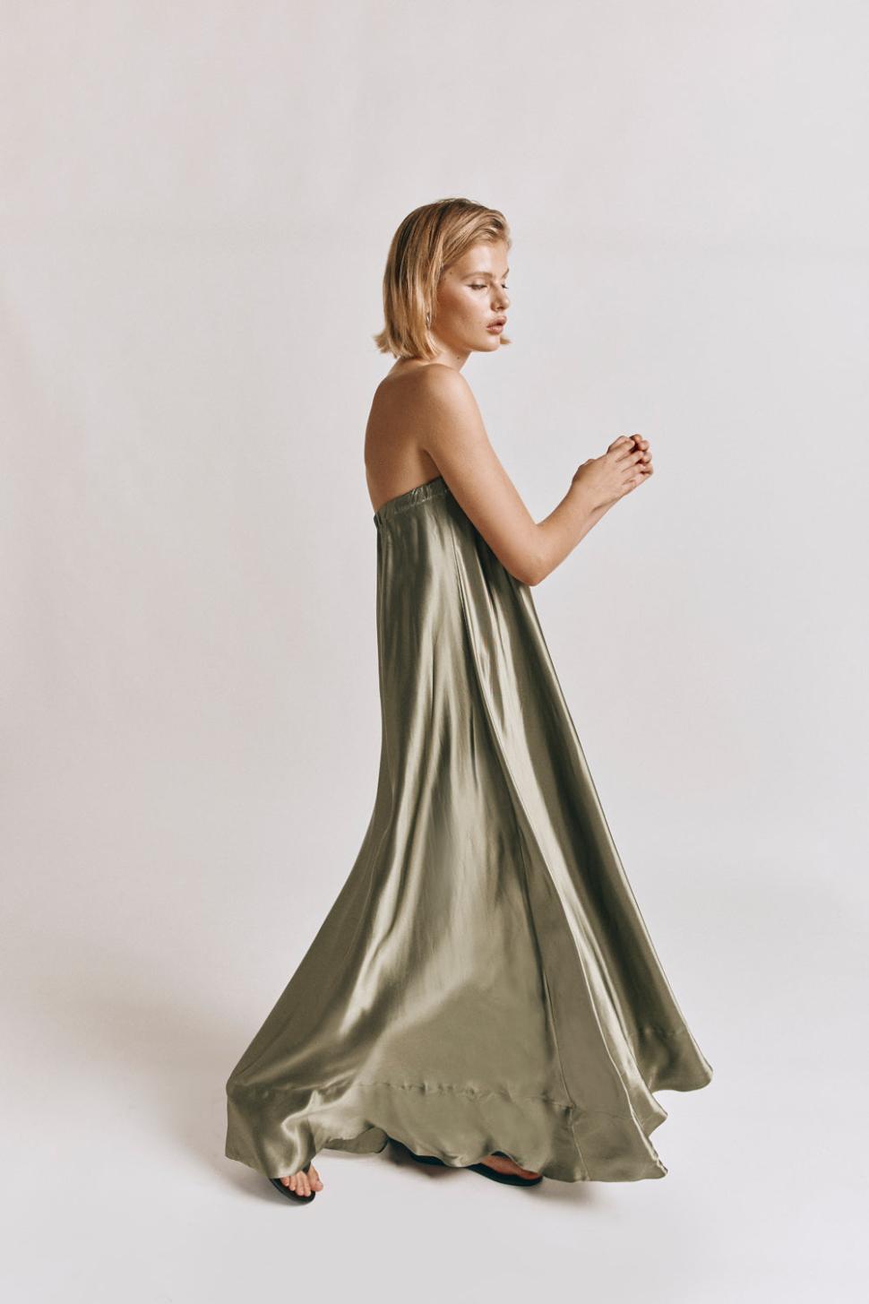 VRG GRL Midi/Maxi Dresses | Women Lenni Maxi Dress Olive