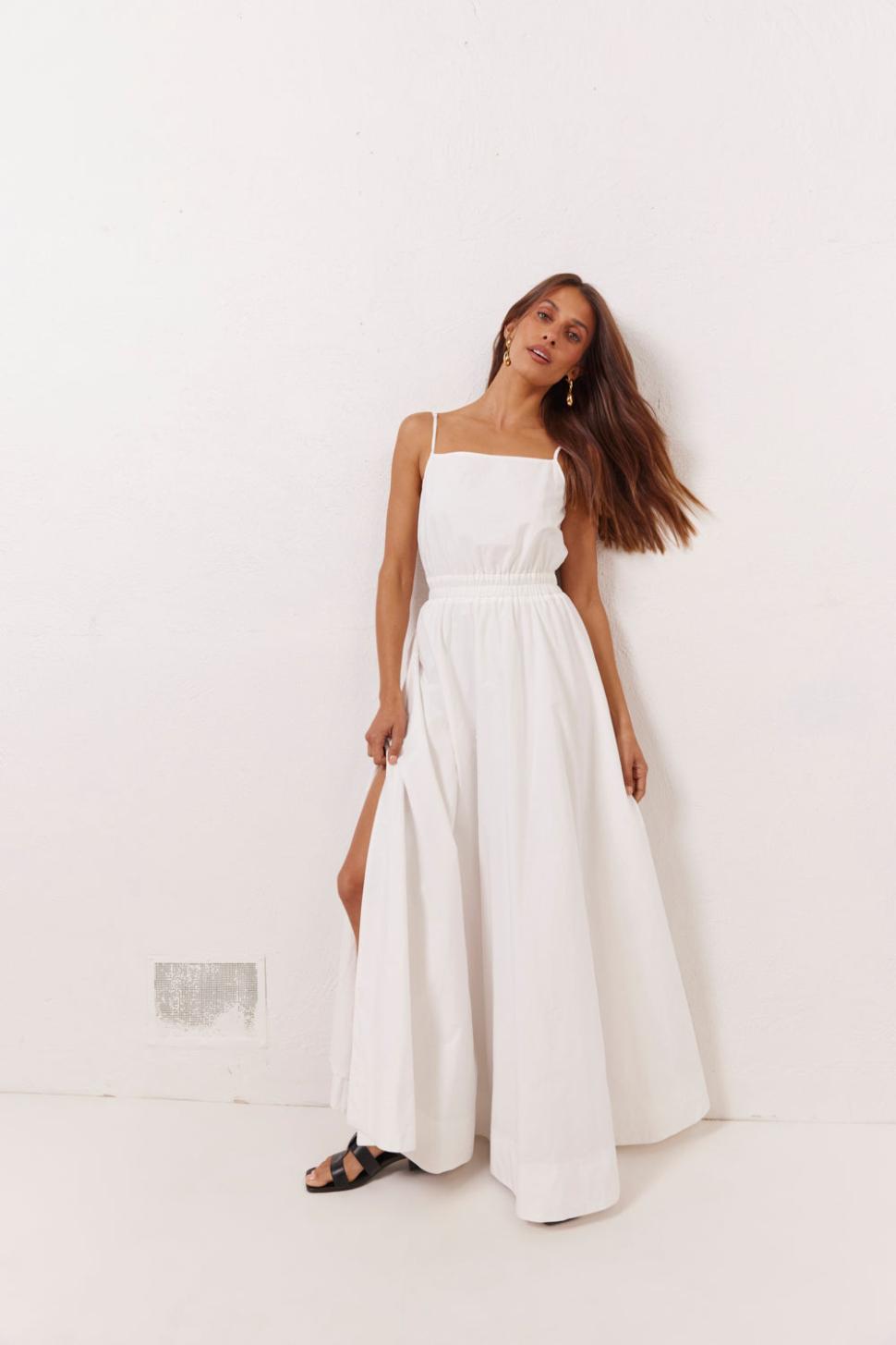 VRG GRL Midi/Maxi Dresses | Women Lou Maxi Dress White