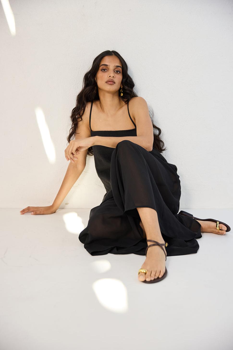 VRG GRL Midi/Maxi Dresses | Women Nora Maxi Dress Black