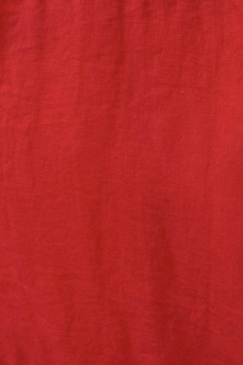 VRG GRL Midi/Maxi Dresses | Women Paros Palms Linen Midi Dress Red