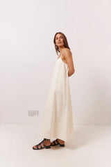 VRG GRL Midi/Maxi Dresses | Women Ruth Denim Midi Dress Cream