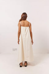 VRG GRL Midi/Maxi Dresses | Women Ruth Denim Midi Dress Cream