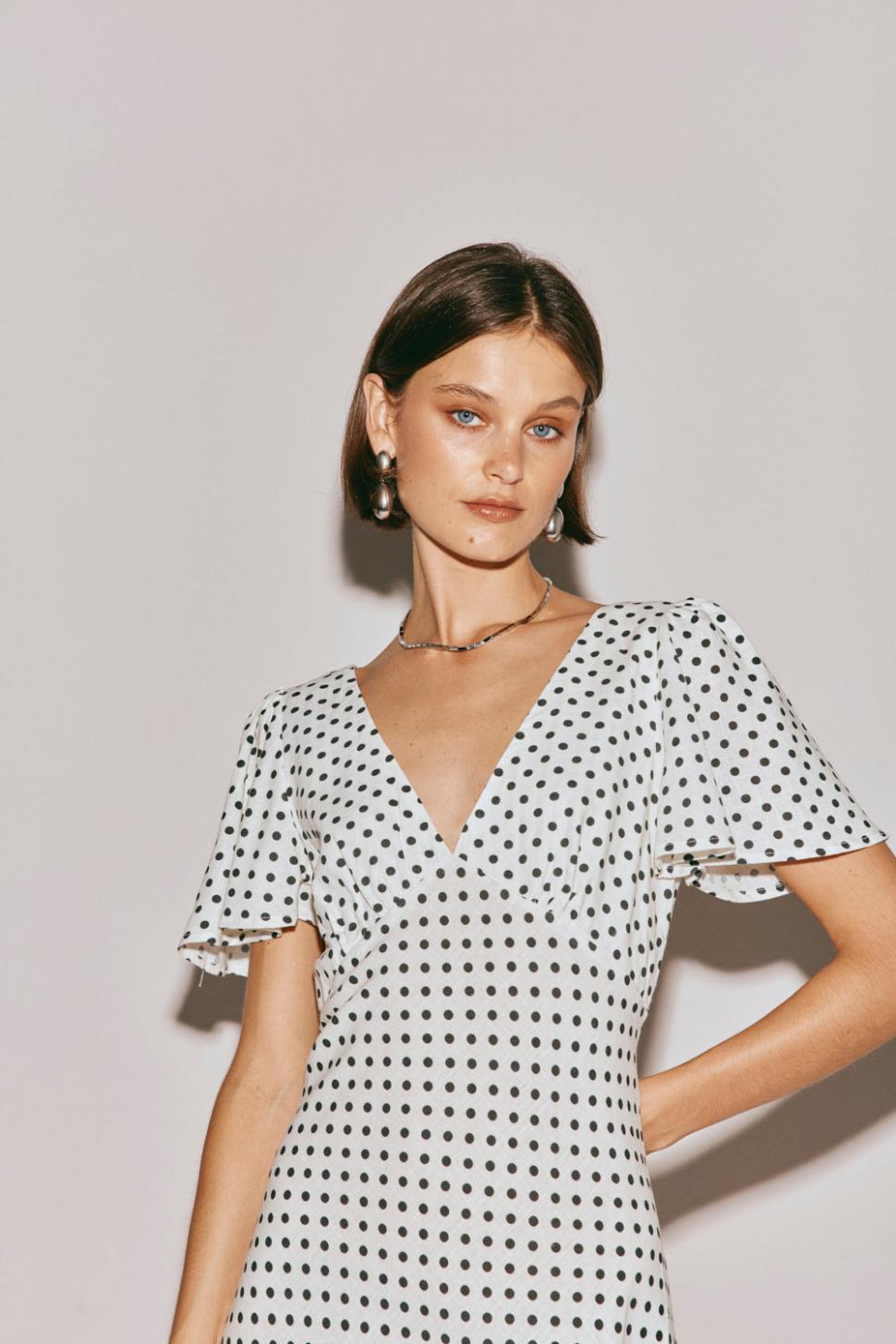 VRG GRL Midi/Maxi Dresses | Women Summer Nostalgia Bias Cut Midi Dress White