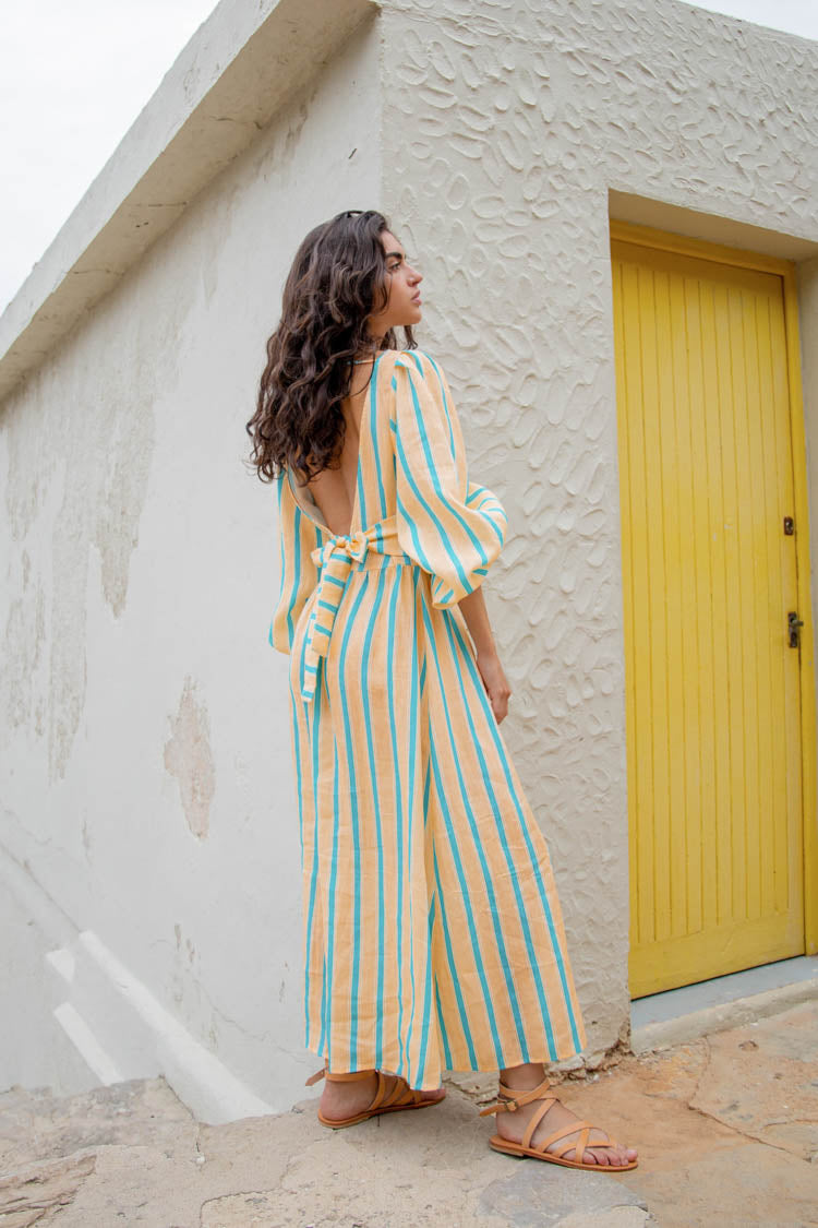 VRG GRL Midi/Maxi Dresses | Women Tularosa Linen Midi Dress Spritz