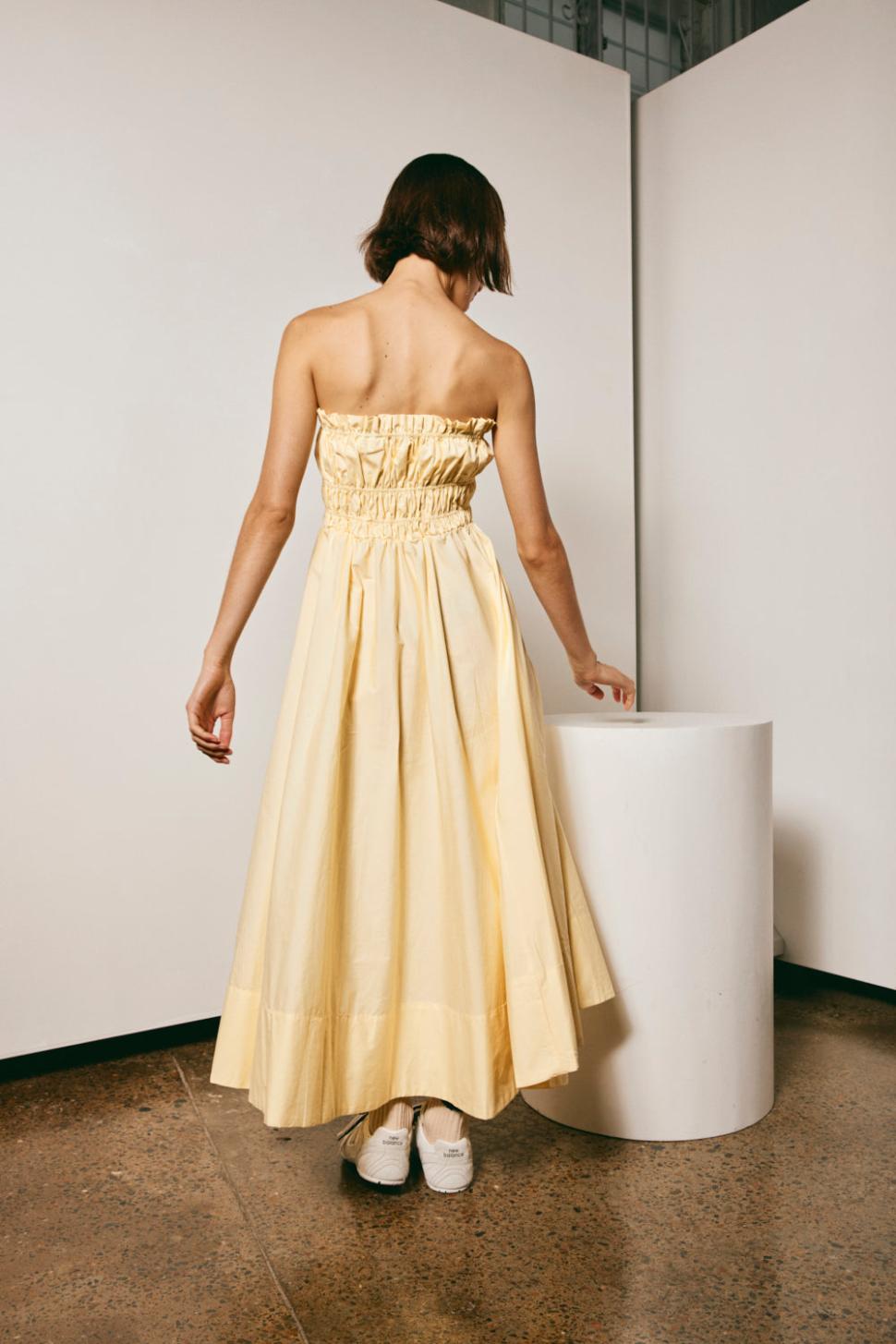 VRG GRL Midi/Maxi Dresses | Women Vacanza Midi Dress Lemon