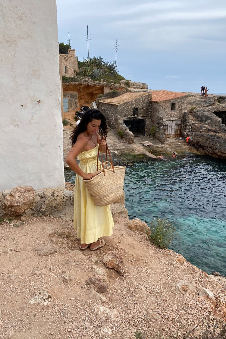 VRG GRL Midi/Maxi Dresses | Women Vacanza Midi Dress Lemon