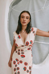 VRG GRL Midi/Maxi Dresses | Women Vintage Lover Bias Cut Maxi Dress Roma