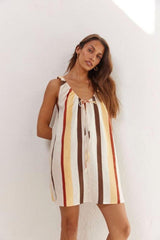 VRG GRL Mini Dresses | Women Rio Linen Mini Dress Ace