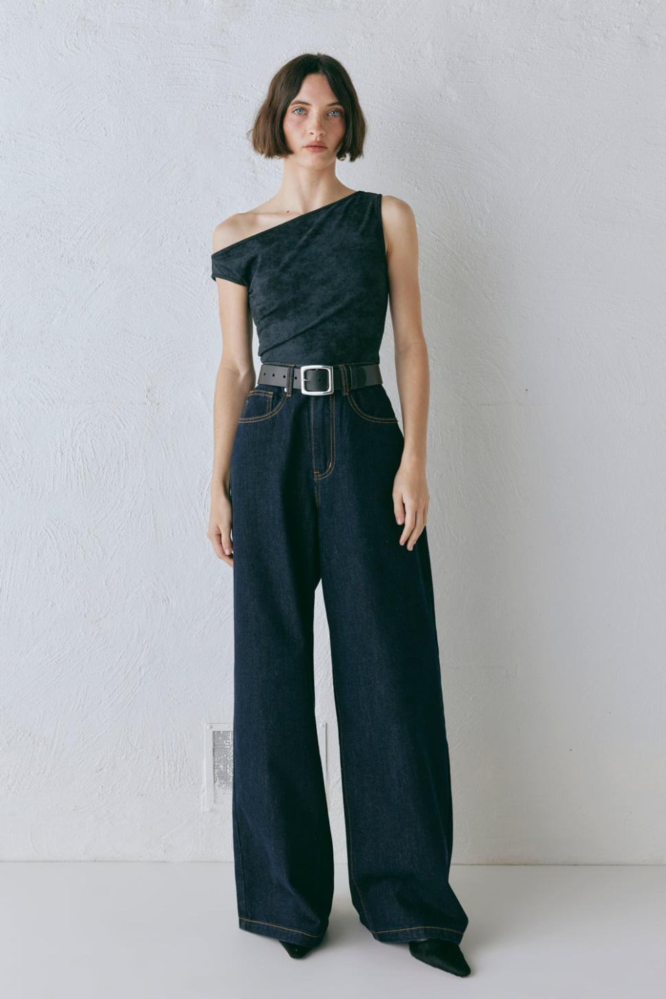 VRG GRL Pants | Women Aston Denim Jeans Indigo