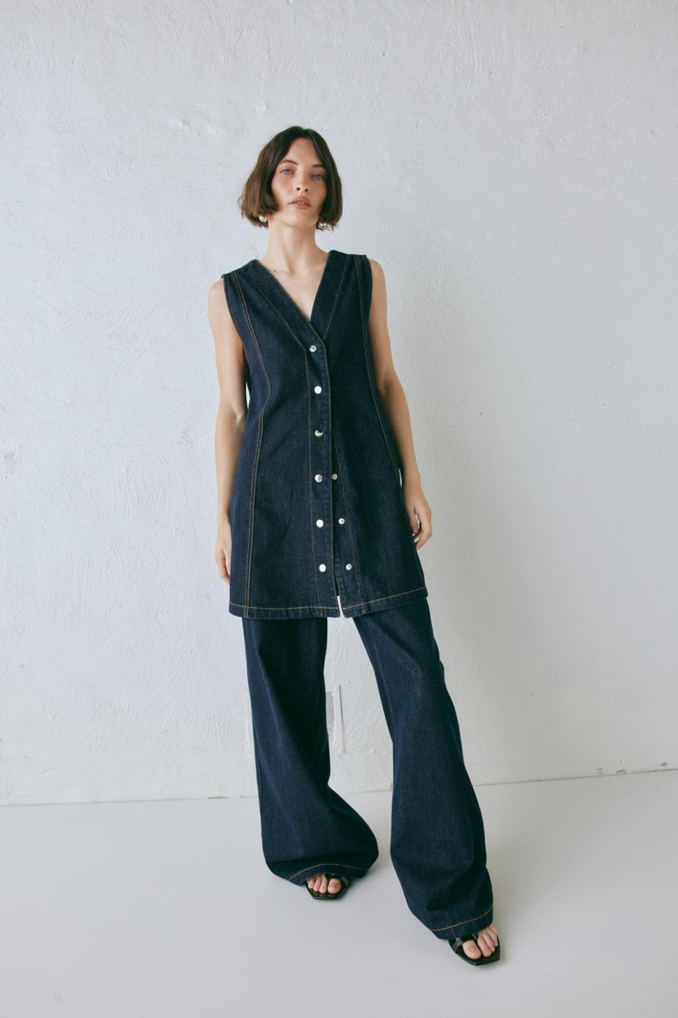 VRG GRL Pants | Women Aston Denim Jeans Indigo