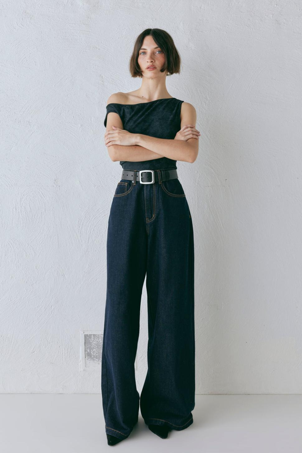 VRG GRL Pants | Women Aston Denim Jeans Indigo