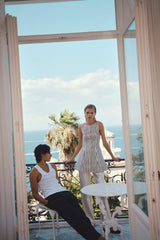 VRG GRL Pants | Women Citara Satin Pants White