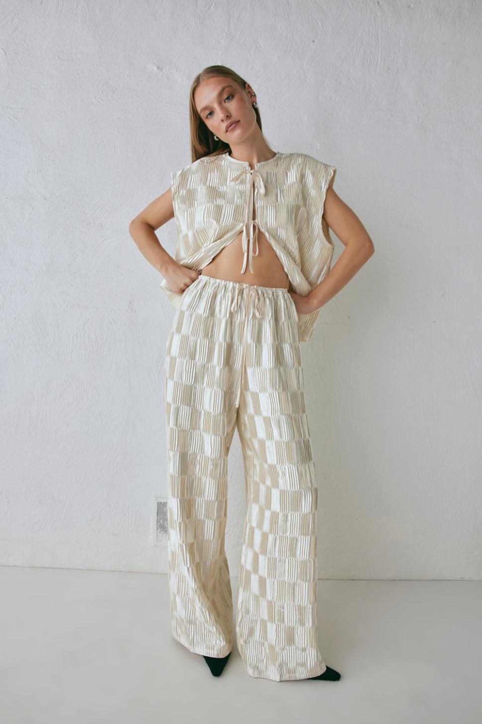 VRG GRL Pants | Women Enni Pants Cream