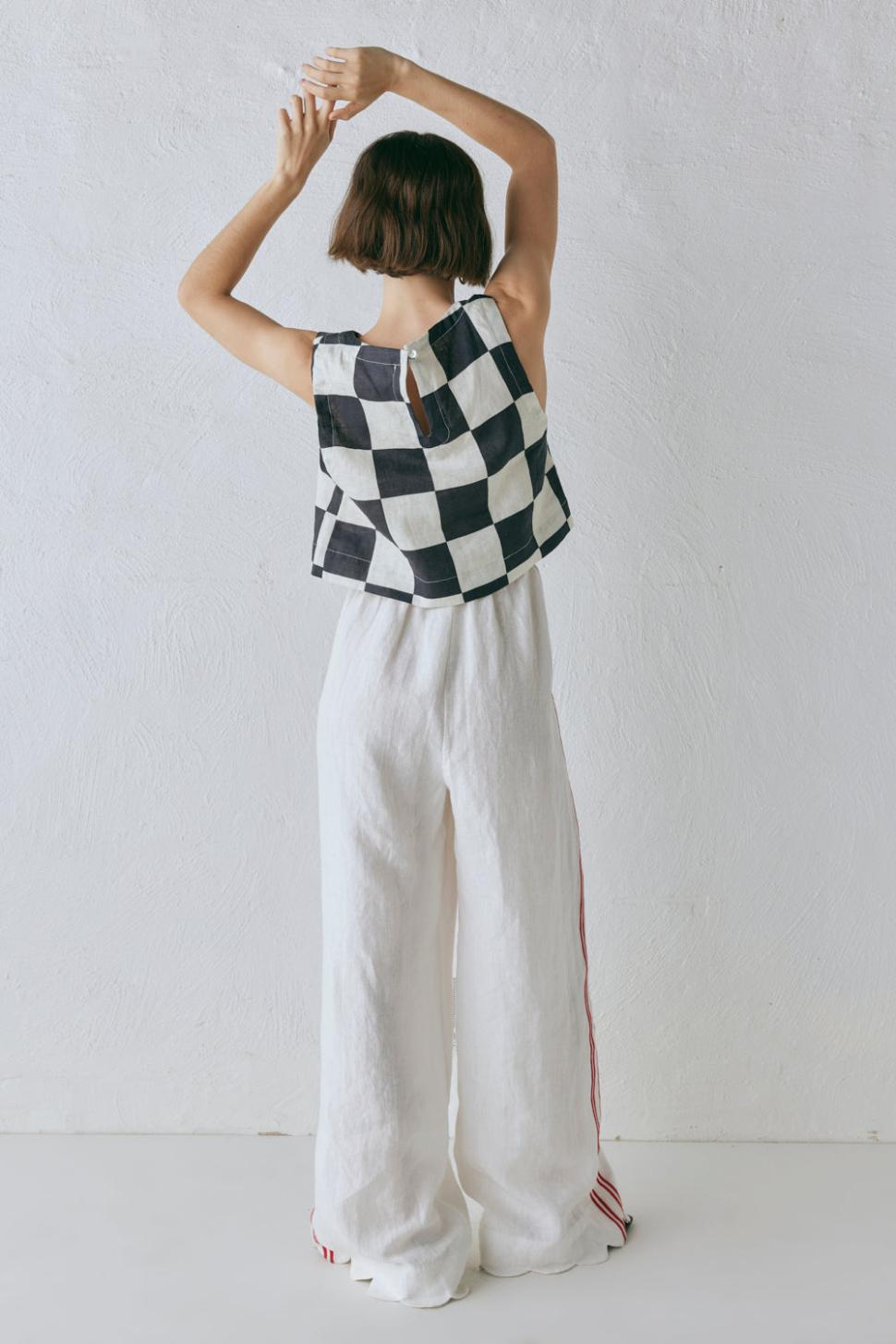 VRG GRL Pants | Women Milahn Linen Pants Vienna