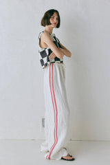 VRG GRL Pants | Women Milahn Linen Pants Vienna