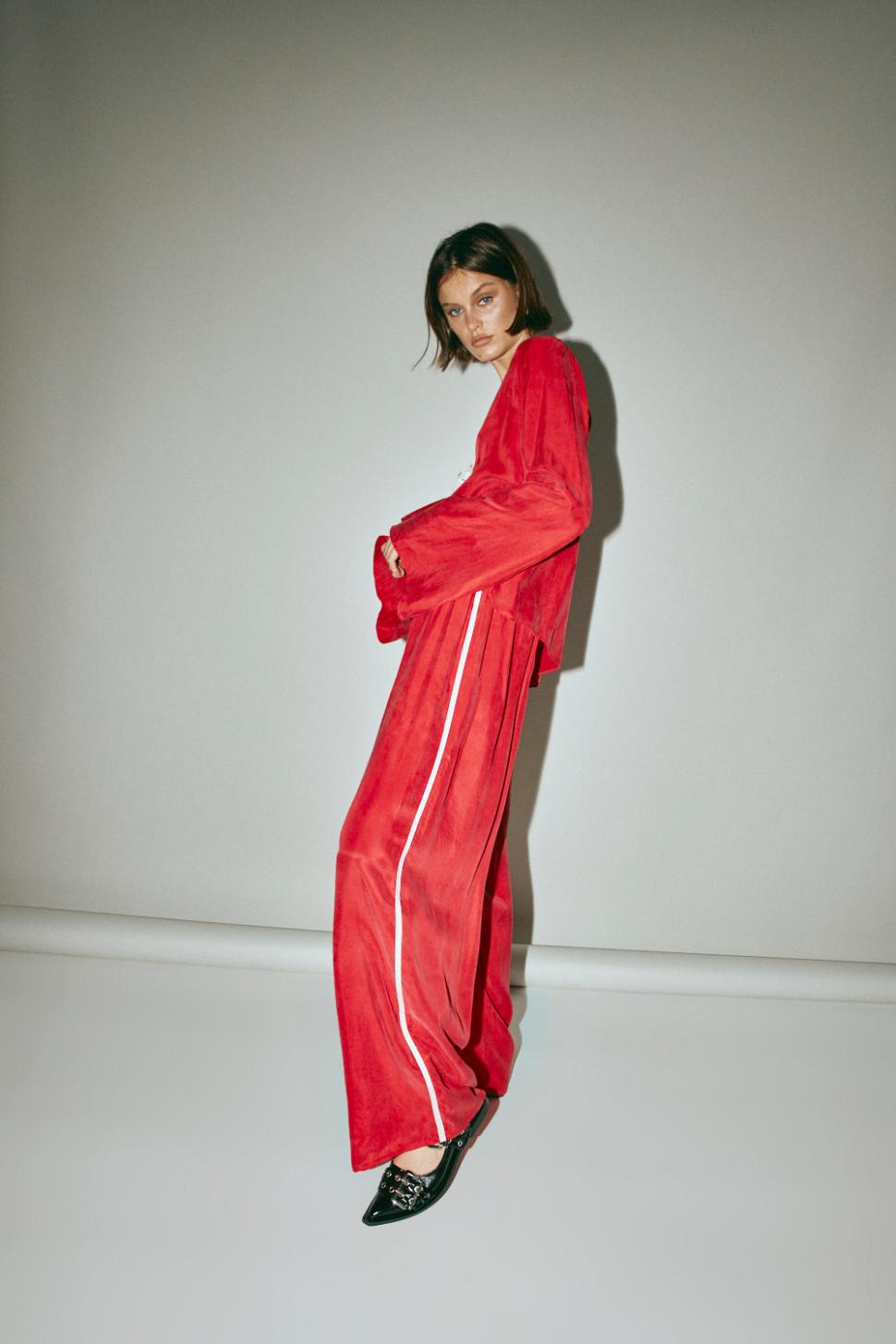 VRG GRL Pants | Women Moonscapes Pants Chilli