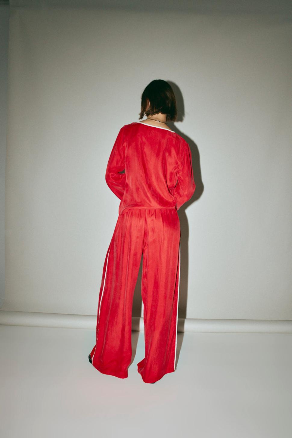 VRG GRL Pants | Women Moonscapes Pants Chilli