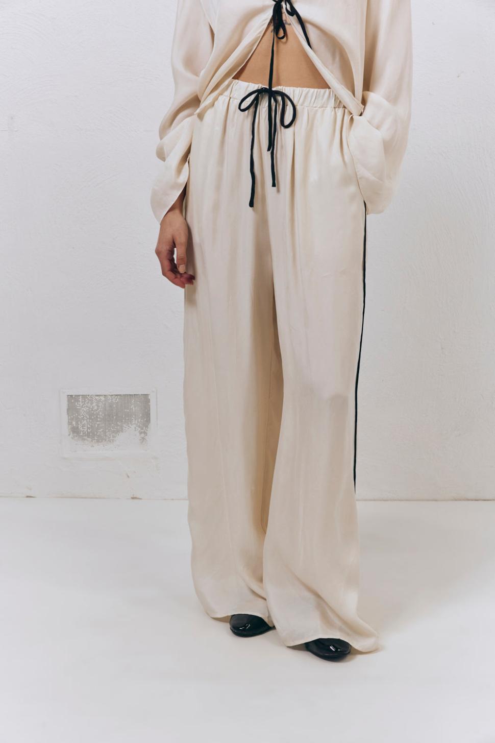 VRG GRL Pants | Women Moonscapes Pants Cream