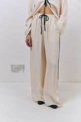 VRG GRL Pants | Women Moonscapes Pants Cream